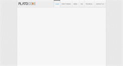 Desktop Screenshot of platocode.com