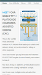 Mobile Screenshot of platocode.com